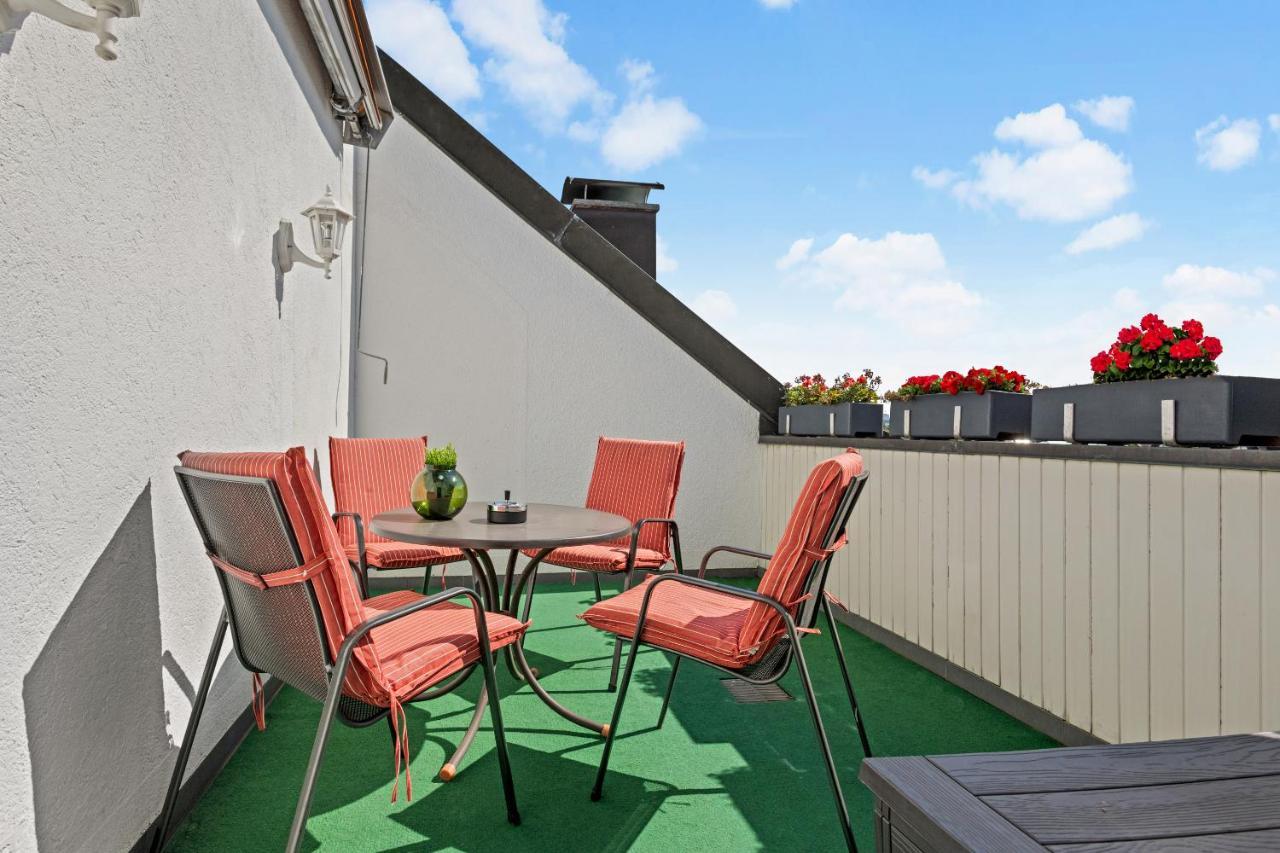 Stilvolle Wohnung: Private Dachterrasse - Zentral Augsburg Buitenkant foto