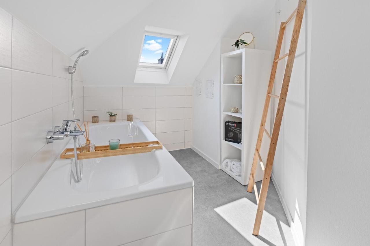 Stilvolle Wohnung: Private Dachterrasse - Zentral Augsburg Buitenkant foto